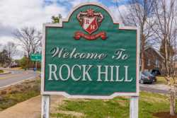 rock hill, mo welcome sign