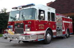 olivette, mo fire truck