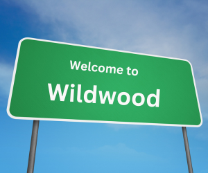 Welcome to wildwood sign