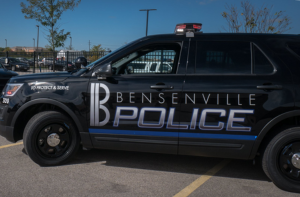 bensenville, il police car