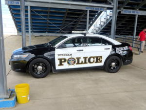 burnham, il police car