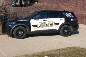 chicago heights, il police car