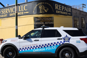 chicago, il police car