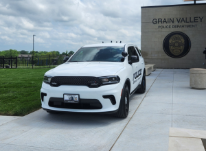 grain valley, mo police car