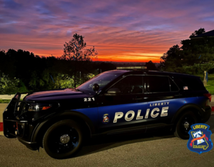 liberty, mo police car