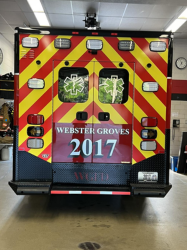 webster groves, mo fire truck