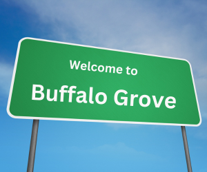 welcome to buffalo grove, il sign