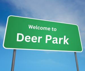 welcome to deer park, il sign