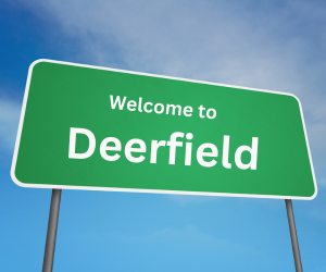 welcome to deerfield, il sign