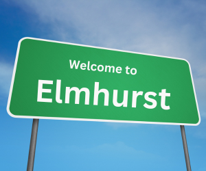 welcome to elmhurst, il sign