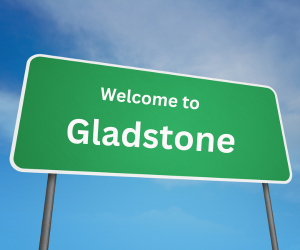 welcome to gladstone, mo sign