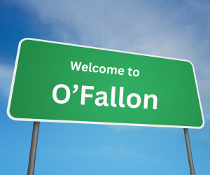 welcome to o'fallon, mo sign