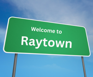 welcome to raytown, mo sign