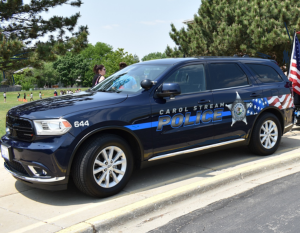 carol stream, il police car