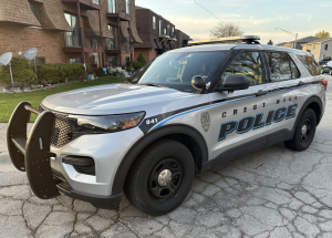 crest hill, il police car