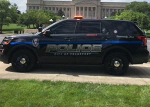 frankfort, il police car