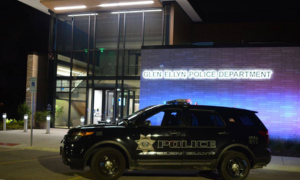 glen ellyn, il police car