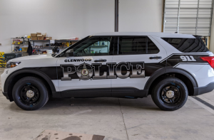 glenwood, il police car