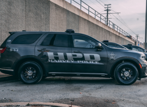 harvey, il police car