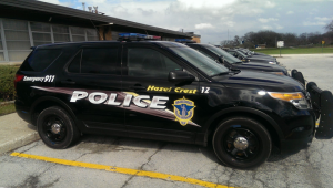 hazel crest, il police car