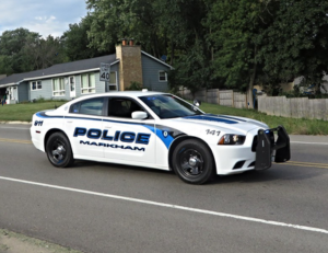 markham, il police car