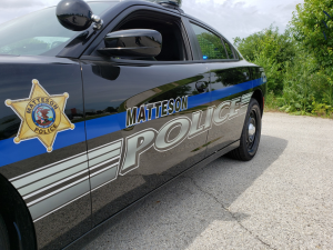 matteson, il police car