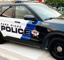 park ridge, il police car