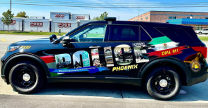 phoenix, il police car