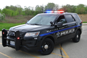 schiller park, il police car