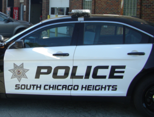 south chicago heights, il police car