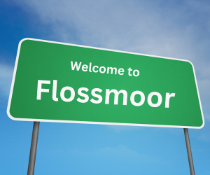 welcome to flossmoor, il sign