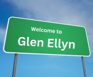 welcome to glen ellyn, il sign