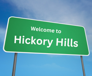 welcome to hickory hills, il sign