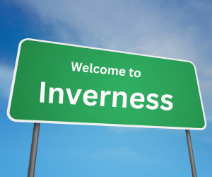 welcome to inverness, il sign