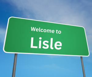 welcome to lisle, il sign