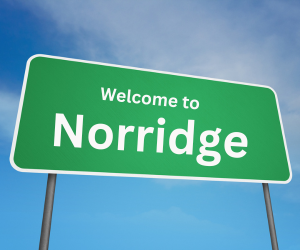 welcome to norridge, il sign