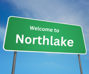 welcome to northlake, il sign