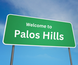 welcome to palos hills, il sign