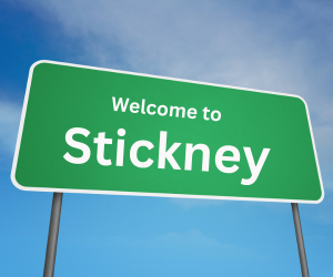 welcome to stickney, il sign