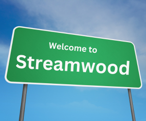 welcome to streamwood, il sign